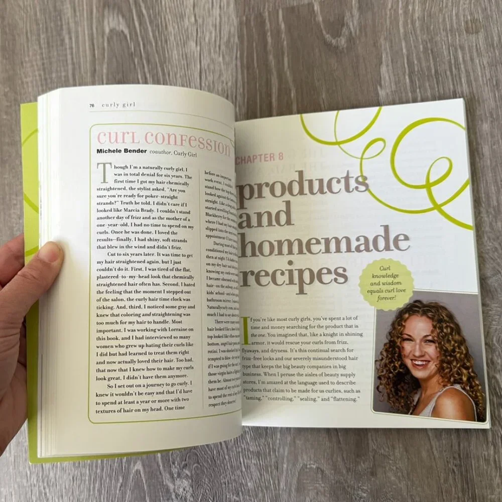 Curly Girl: The Handbook by Lorraine Massey | The Curly Girl Method Book